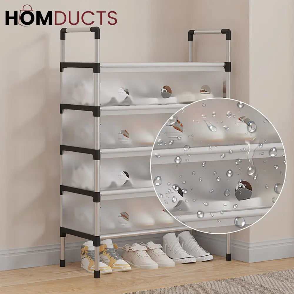 Dustproof Multilayer Shoe Rack