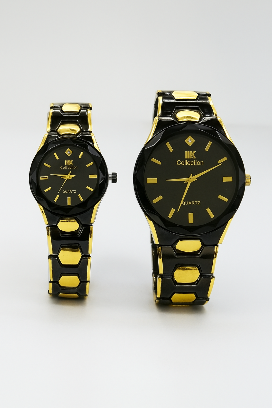 Elegant Couple Watch Set – Luxury Quartz Wristwatches For Him & Her